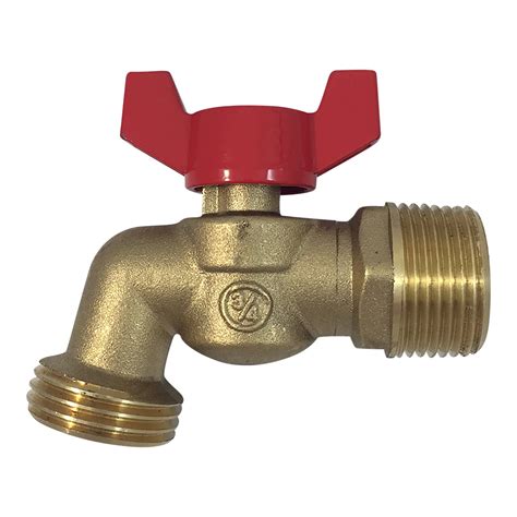 Brass Ball Hose Bibb 34 Llave De Manguera Esfera Mariposa 34