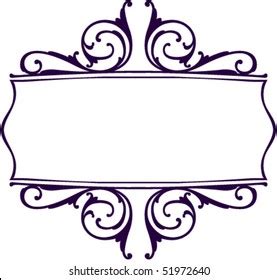 Decorative Scroll Border: เวกเตอร์สต็อก (ปลอดค่าลิขสิทธิ์) 51972640 ...