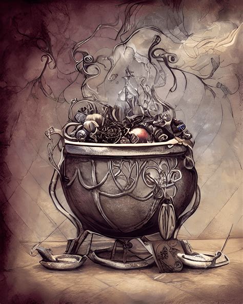 Witchs Cauldron · Creative Fabrica