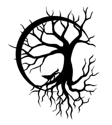 Tree Of Life Tattoo Celtic Sacred Trees Celtic Knot Tree Png Download 734815 Free