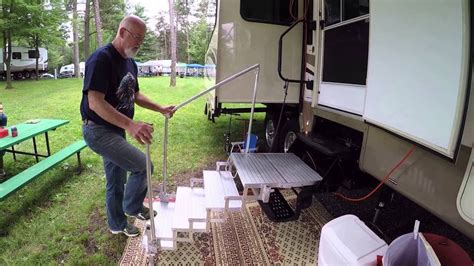 Best Portable RV Steps IdeaS (with Platforms, Extensions, DYI, Etc ...