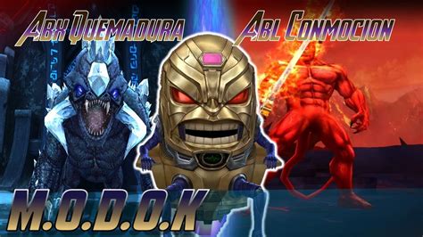 Modok Quantumania Abx Quemadura Villano Detonacion Y Abl Conmocion No