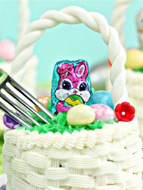 Jumbo Sized Easter Basket Cupcakes Sugarhero