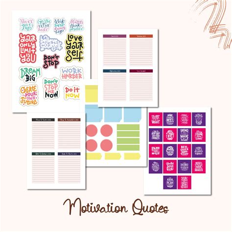 2023 Vision Board Printables 2023 Vision Board Clip Art 300 Etsy