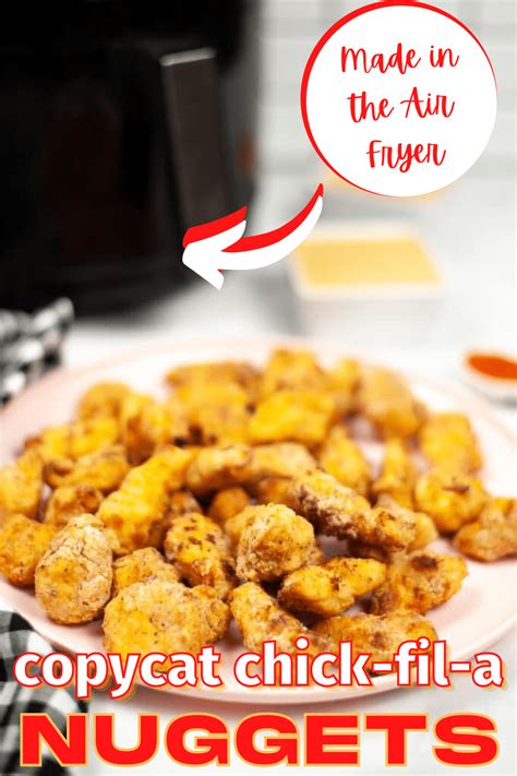 Air Fryer Copycat Chick Fil A Nuggets Recipe