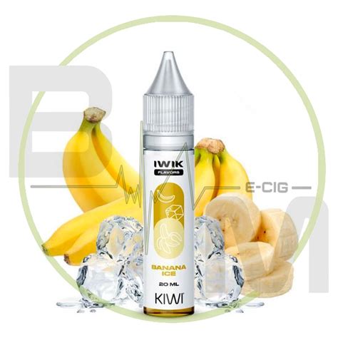 Banana Ice Iwik Aroma Ml Shot Bymed E Cig