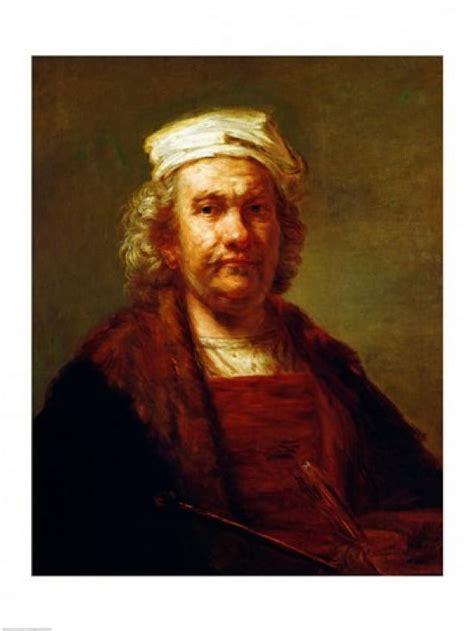 Self Portrait C 1660 Poster Print By Rembrandt Van Rijn 18 X 24