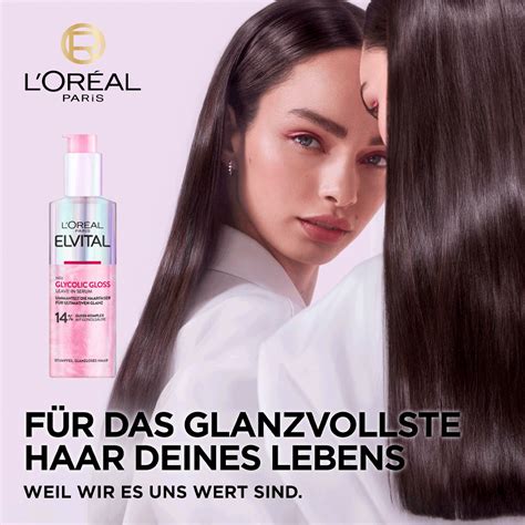 L Or Al Paris Elvital Glycolic Gloss Serum Online Kaufen