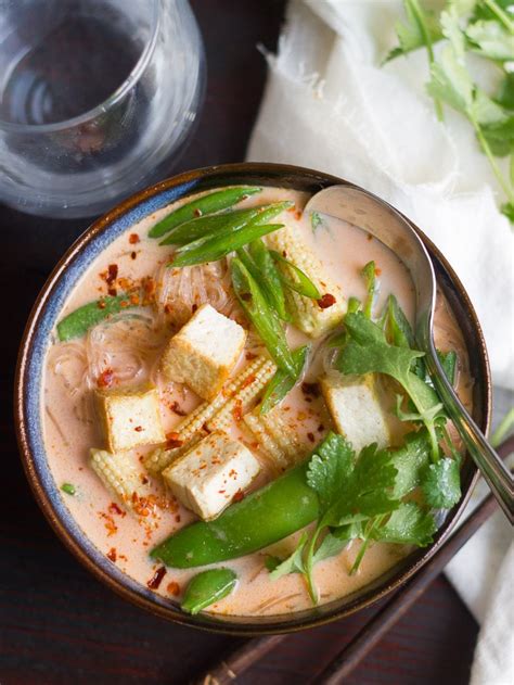 Red Curry Noodle Soup Connoisseurus Veg