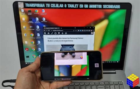 Transforma Tu Celular O Tablet En Un Monitor Secundario Para Tu Pc Con Spacedesk Un Geek En