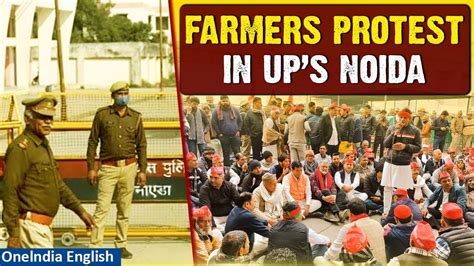 Farmers Protest Noida Farmers Announce March To Parliament Traffic