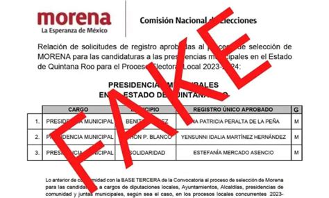 Morena En La Confusi N Total Continua Sin Confirmar Nombres De