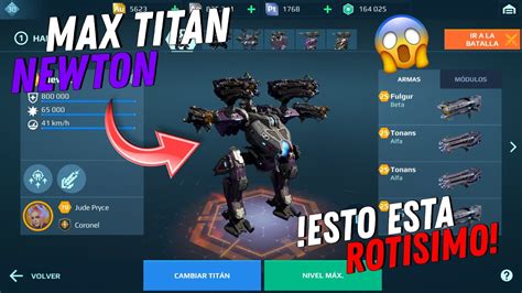 Tenemos El Nuevo Titan Newton Al Maximo Lo Probamos En Squad En Ligas