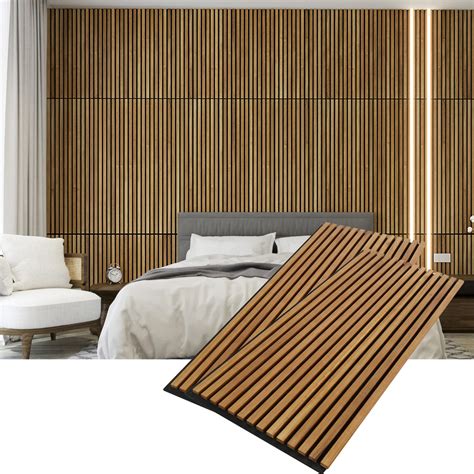 Woody Walls Solid Wood Slat Wall Paneling Set of 2 Seamless - Etsy