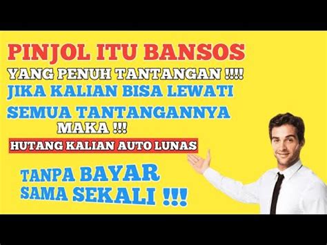 Jadi Stop Bayar Semua Pinjol Legal Karna Pinjol Itu Bansos Untuk Kita