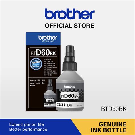 Brother Bt5000cmybtd60bk Genuine Ink Cartridge Page Yield Up To 5k6