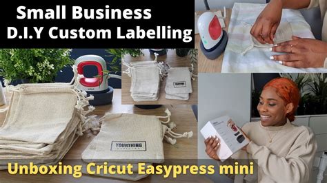 How To Small Business D I Y Brand Labelling Unboxing And Testing Out