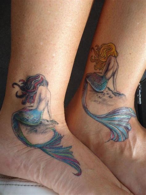 Inside Foot Tattoo Ideas Foottattoos In 2020 Mermaid Tattoos Mermaid Tattoo Bff Tattoos