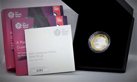 United Kingdom Raf Centenary The Vulcan Mox Metals