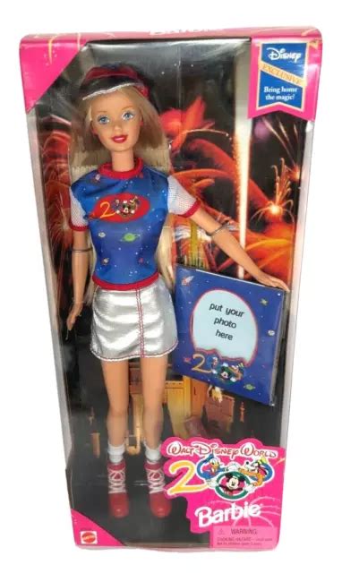 POUPÉE BARBIE WALT Disney World 2000 vintage mattel neuve dans sa boîte