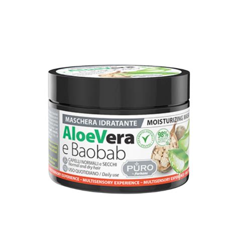 Maschera BIO Idratante Aloe Vera E Baobab 250ml