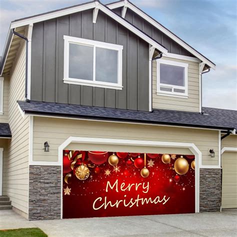 Amazon X Ft Christmas Garage Door Decorations Christmas