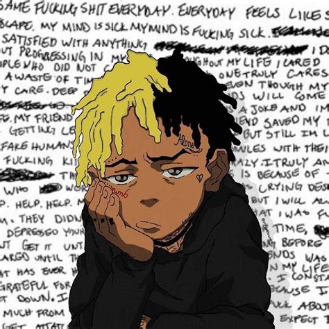 XXXTentacion Drawing Wallpapers - Top Free XXXTentacion Drawing ...