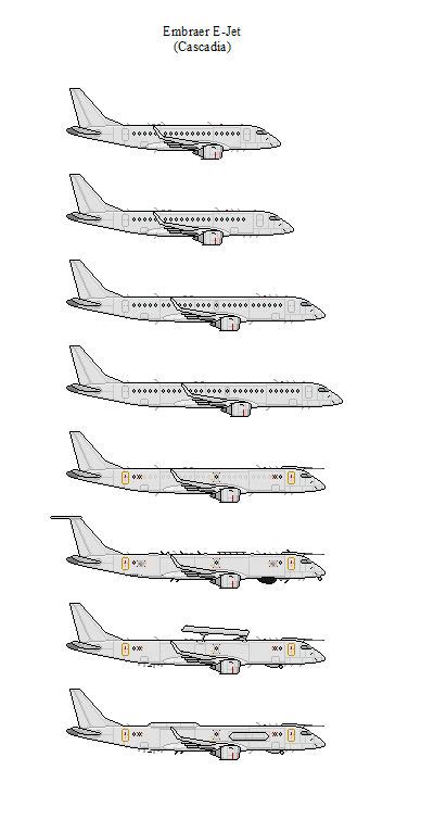 Embraer E-Jet by CascadiaSB on DeviantArt