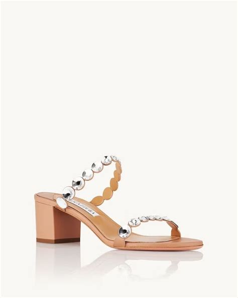 Maxi Tequila Sandal Aquazzura Official In Pink Sandals