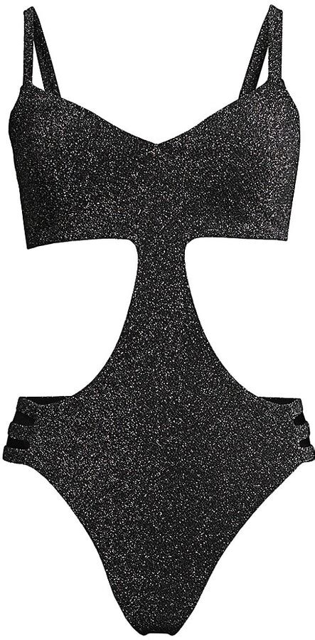 Ramy Brook Martini Cutout One Piece Swimsuit Shopstyle