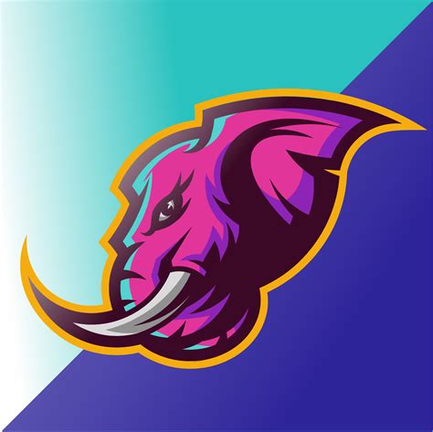 Mad Elephant Esport Logo Vector Design And Esport Logo Suitable For