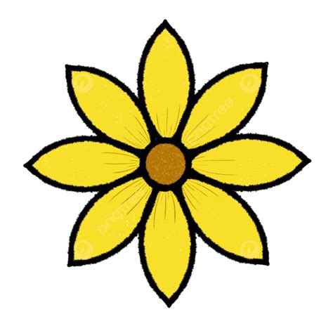 Flor Amarela Para Imprimir - Flor Amarela PNG , Jardim De Flores, Flores, Flor Imagem PNG e PSD Para ...