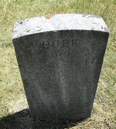 Sarah Bork 1897 1897 Memorial Find A Grave