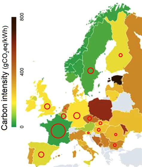 Carbon Intensity Of Electricity Generation In The European Union