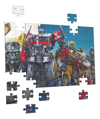 Transformers Quebra Cabeça - Quebra Cabeça Optimus Prime Transformers 90 Peças Envio Full | MercadoLivre