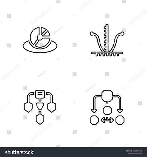 Linear Pie Chart Diagram Tangent Diagram Stock Vector (Royalty Free) 1289659714 | Shutterstock