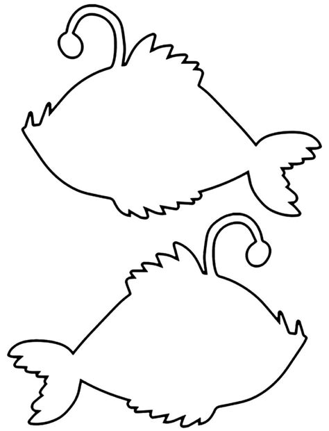 Moldes de Peixes para Imprimir - Bora Colorir