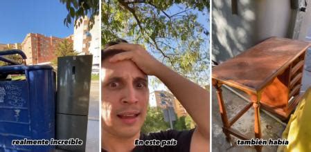 TikTok La viral reacción de un argentino al ver lo que se tira a la