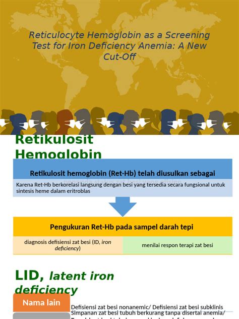 Reticulocyte Hemoglobin As A Screening Test For Iron Deficiency Anemia | PDF