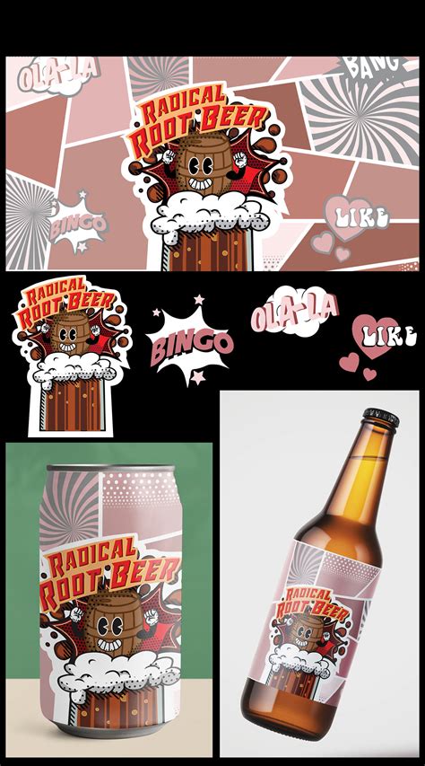 Root Beer Label on Behance