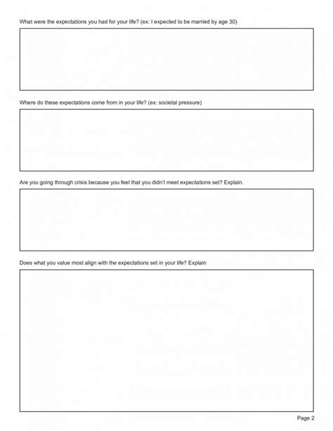 Existential Therapy Worksheet Pdf