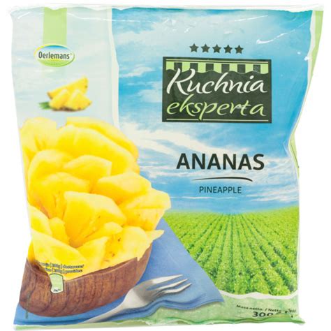 Mrożonka kuchnia eksperta ananas 1 szt 0 300 kg Oerlemans Foods