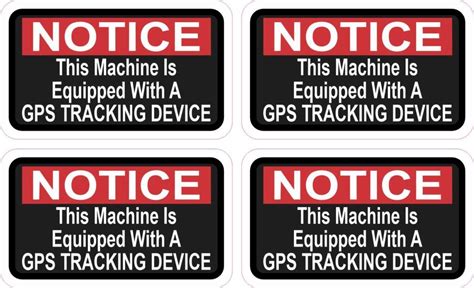 Stickertalk Machine Equipped With Gps Tracking Vinyl Stickers 1 Sheet