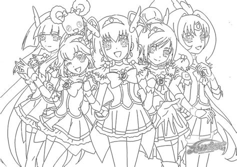 Smile Precure Coloring Pages Coloring Coloring Pages