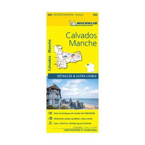 Arriba Imagen Carte Calvados Michelin Fr Thptnganamst Edu Vn