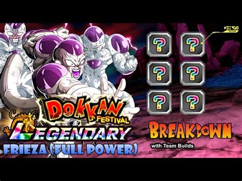 LR AGL FULL POWER FRIEZA Breakdown W Team Builds 350M DL Dragon