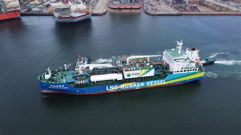 Chinas Enn Takes Delivery Of First Lng Bunkering Vessel Lng Prime