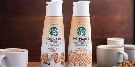 Starbucks Is Launching New Non Dairy Creamers Made With Almond Milk And