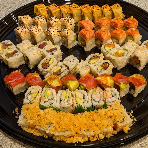 Maki platter for a VIP customer : r/sushi