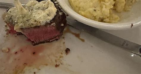 5 Oz Filet Mignon Cheesy Grits Creamed Spinach Album On Imgur